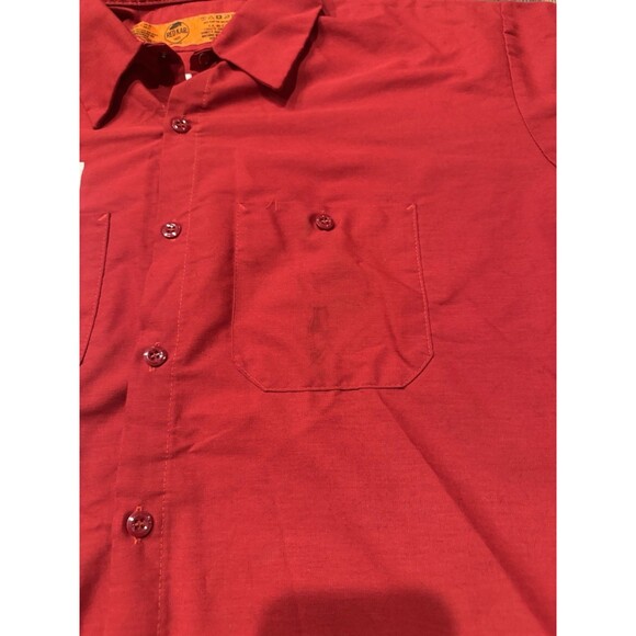 VTG Red Kap Minimizer - Tested And Tortured Mechanics Work Shirt Mens Sz 2XL - Picture 3 of 7